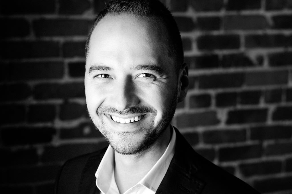 Black and white business photo
